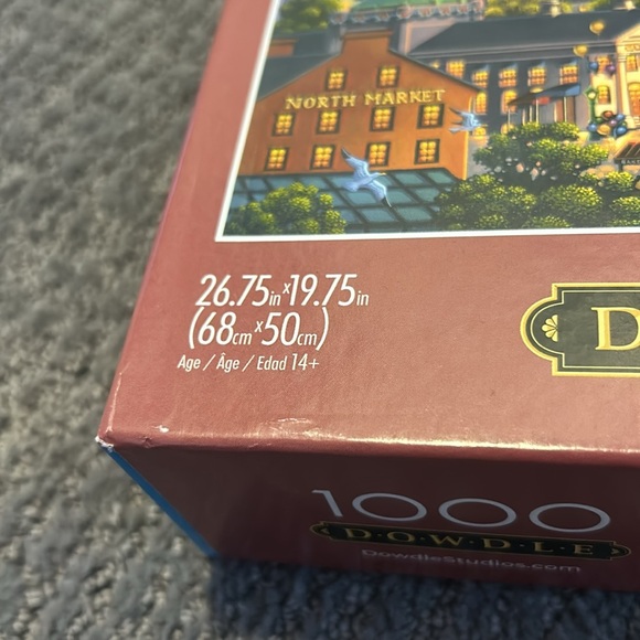 Dowdle Studios Bosto Market 1000 Piece Jigsaw Puzzle - Picture 4 of 7